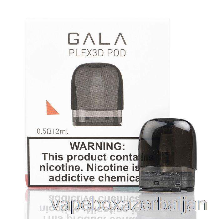 Vape Baku Innokin GALA Replacement Pods 0.5ohm PLEX3D Pod